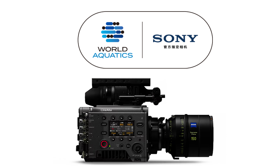 安裝蔡司鏡頭的CineAltaV 2側面圖