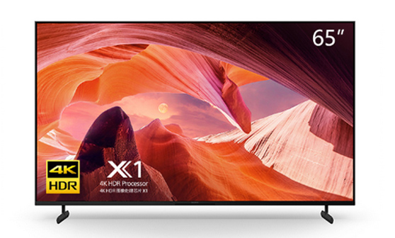 KD-65X80L 高色域智能電視 4K HDR 全面屏設(shè)計(jì)