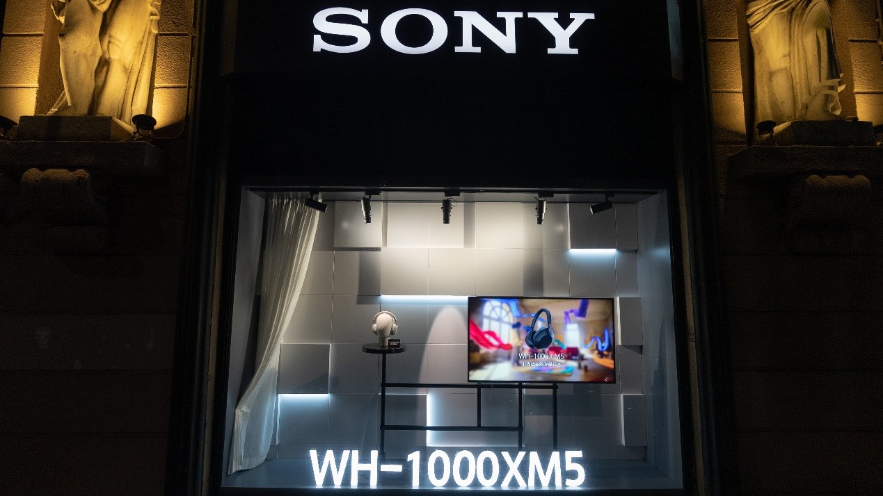 零售商顯案例——上海淮海路索尼直營店