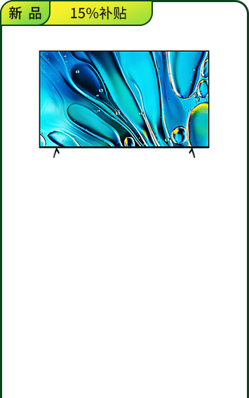 <span style="color:#000">索尼電視 3系 <br>65 英寸 </span>